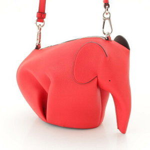 Loewe Red Elephant Shoulder Bag